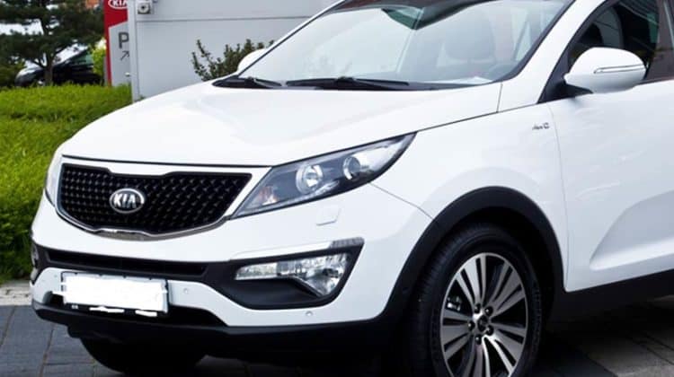 KIA Sportage Einbaubeispiel Autoradio