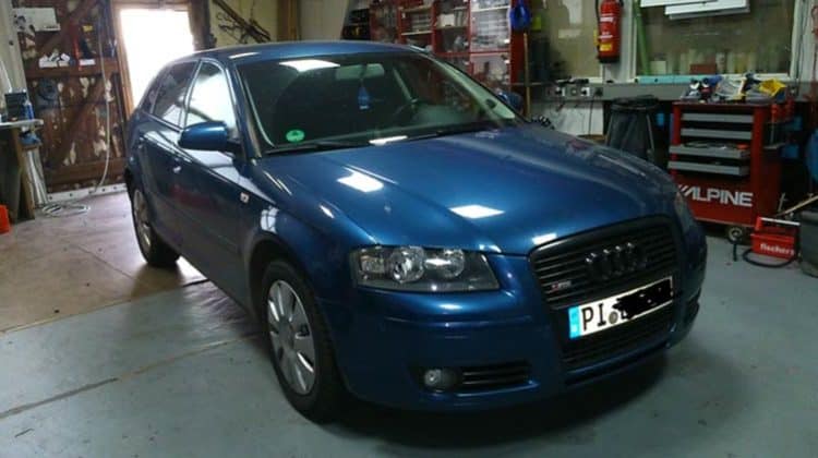 Audi A3 Car-HiFi Einbaubeispiel Autoradio